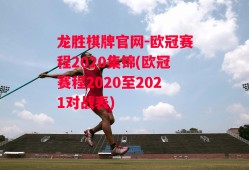 龙胜棋牌官网-欧冠赛程2020集锦(欧冠赛程2020至2021对战表)