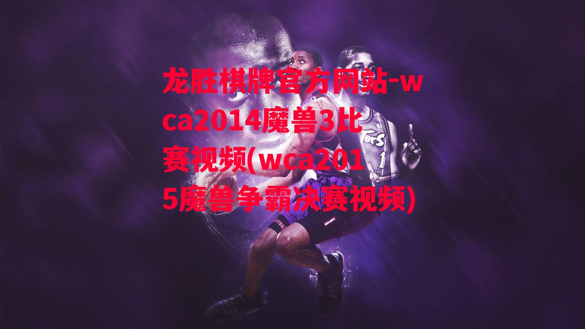 wca2014魔兽3比赛视频(wca2015魔兽争霸决赛视频)